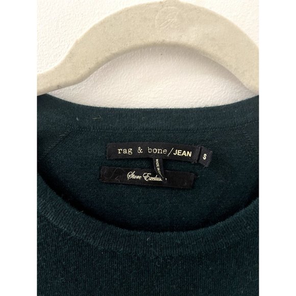 Women’s Rag & Bone long sleeve wool blend evergreen sweater size small - Picture 3 of 4